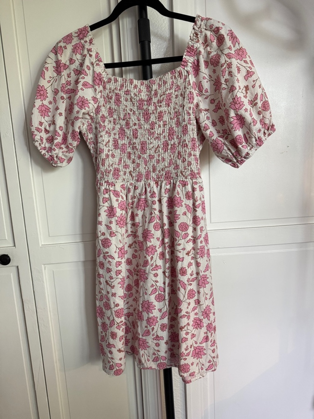Universal Thread Balloon Sleeve Ruched Body Mini Dress - Picture 4 of 5